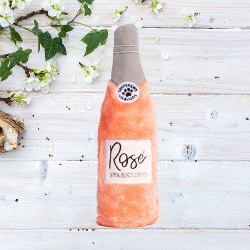 Zippy Paws Crusherz Rose Bottle Happy Hour